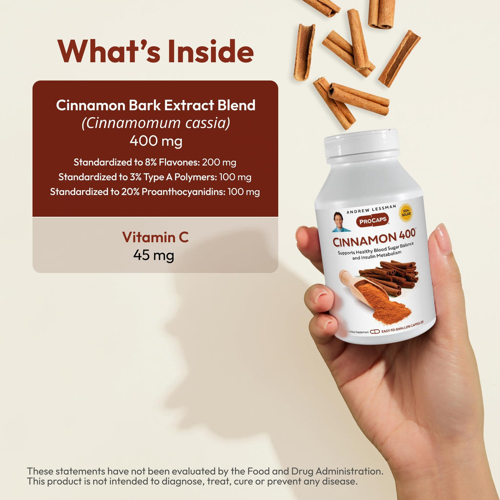 Cinnamon 400 mg 360 Capsules K379