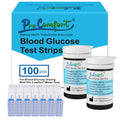 Glucose Test Strips 100 Count No Coding H55968