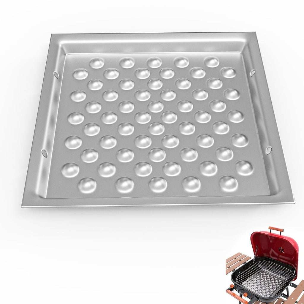 14.4" Charcoal Ash Tray Carbon Steel L24101