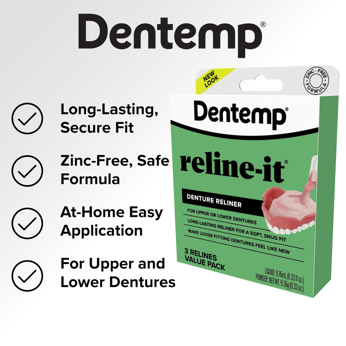 Denture Reline Kit Value Pack T8753
