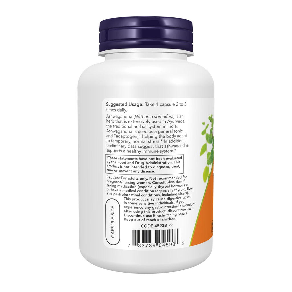 Ashwagandha 450 mg 180 Veg Caps Z1515