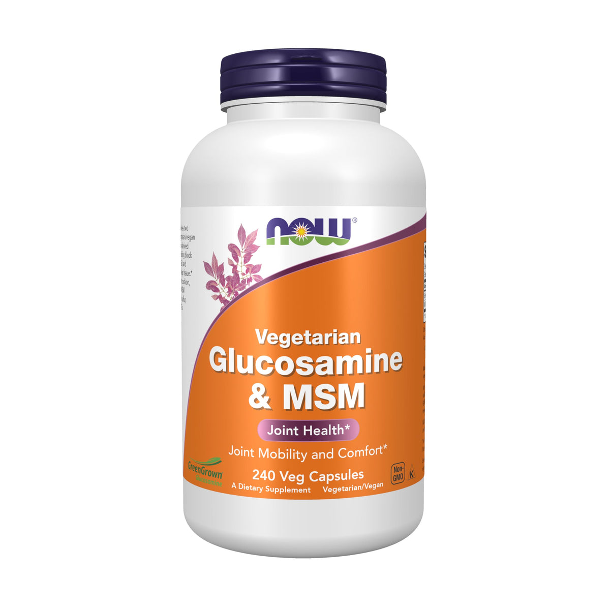 Vegetarian Glucosamine & MSM 240 Veg Caps V606807