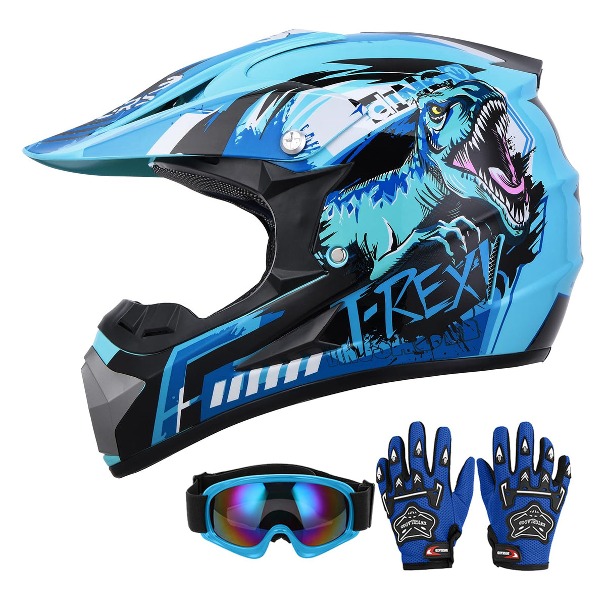 Youth DOT Approved Full Face Motocross Helmet G5760