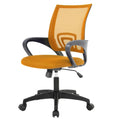 Orange Office Chair with Lumbar Support A554326