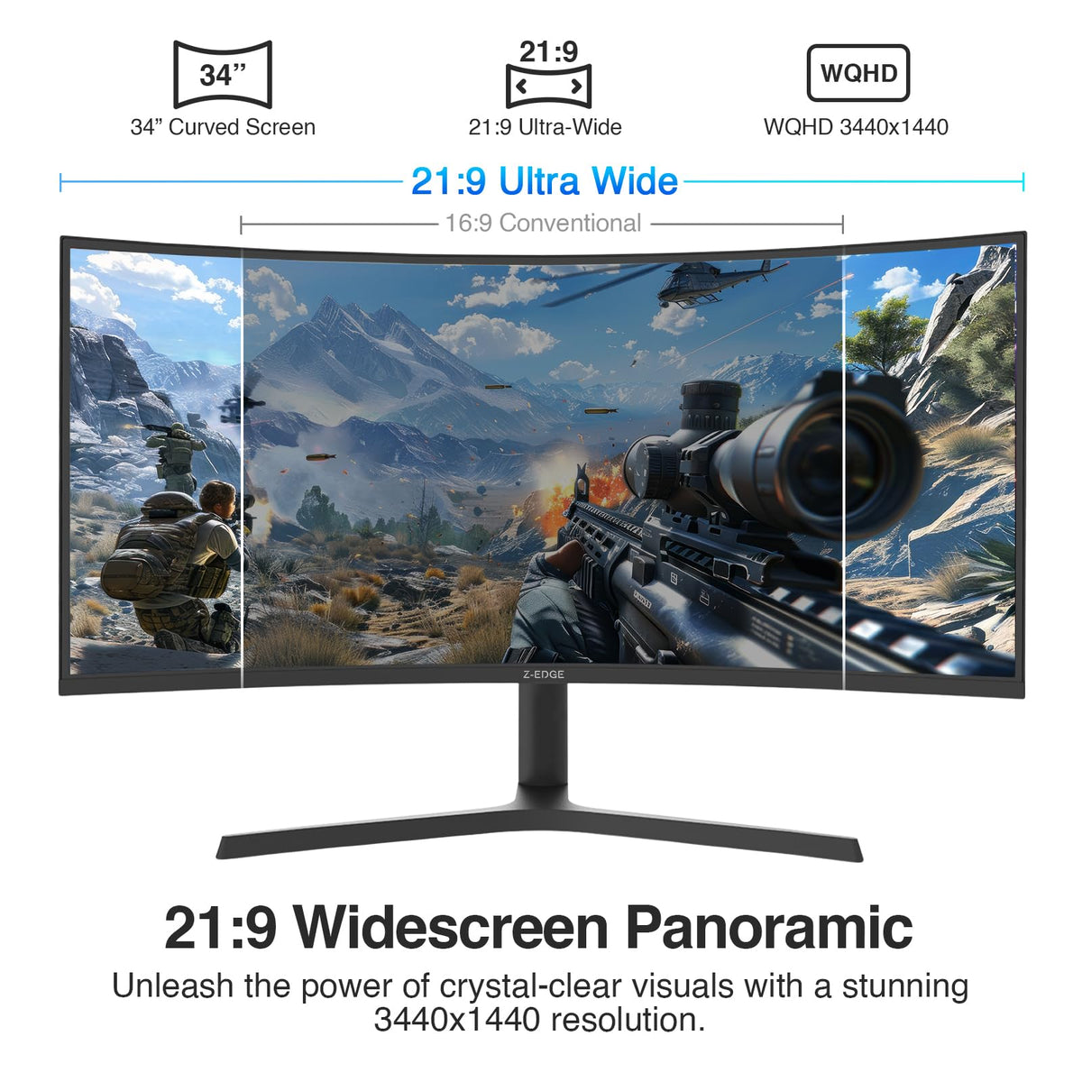 34 inch Curved Gaming Monitor K276