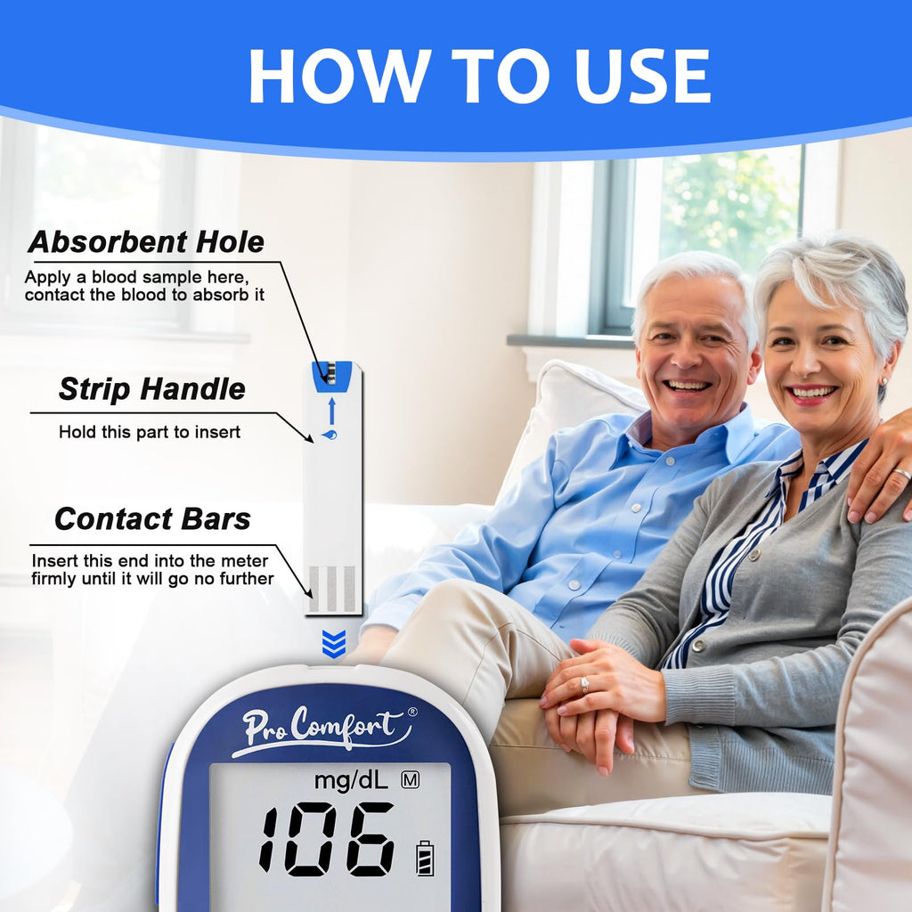 Glucose Test Strips 100 Count No Coding H55968
