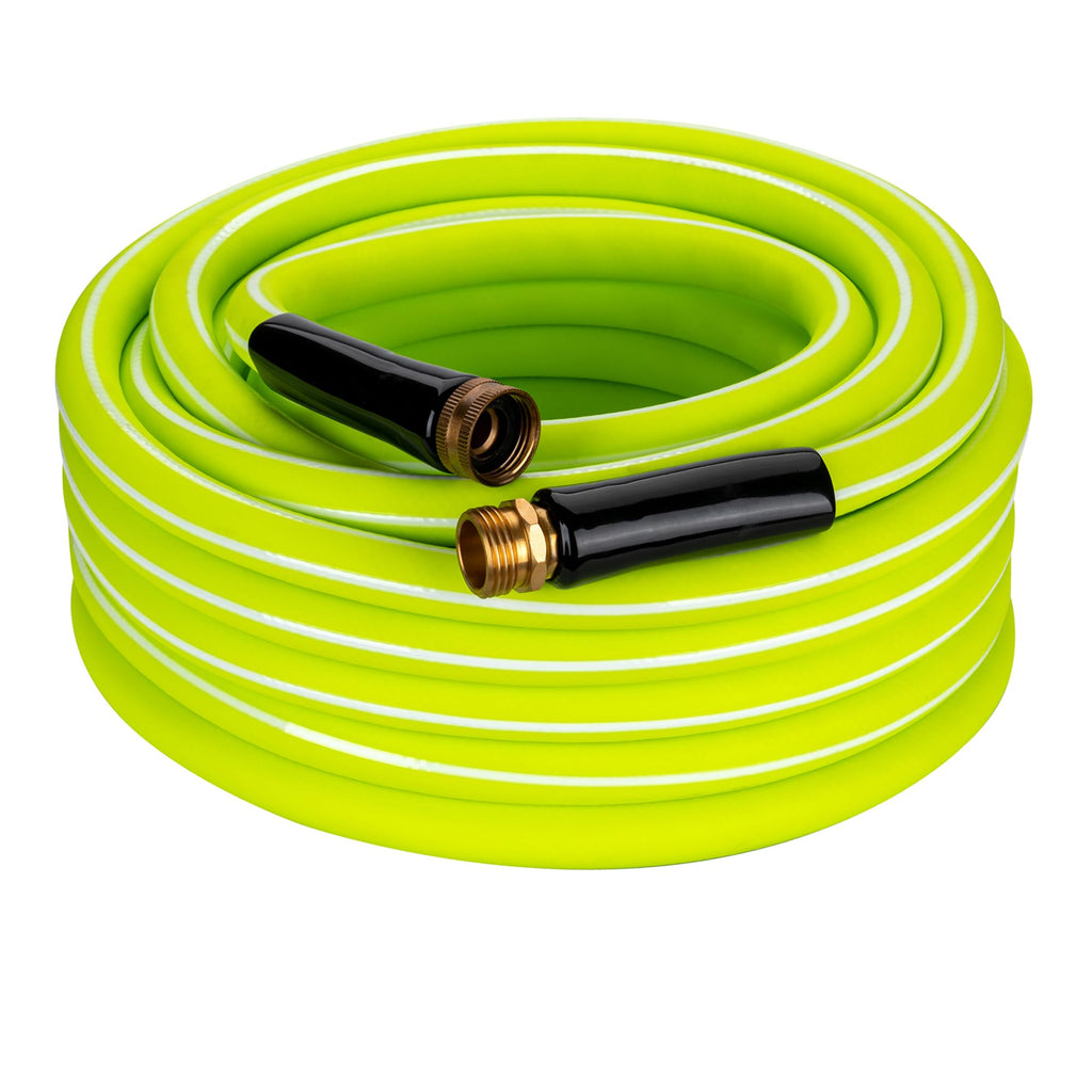 100FT x 5/8" Lightweight Hybrid Rubber Garden Hose H90039