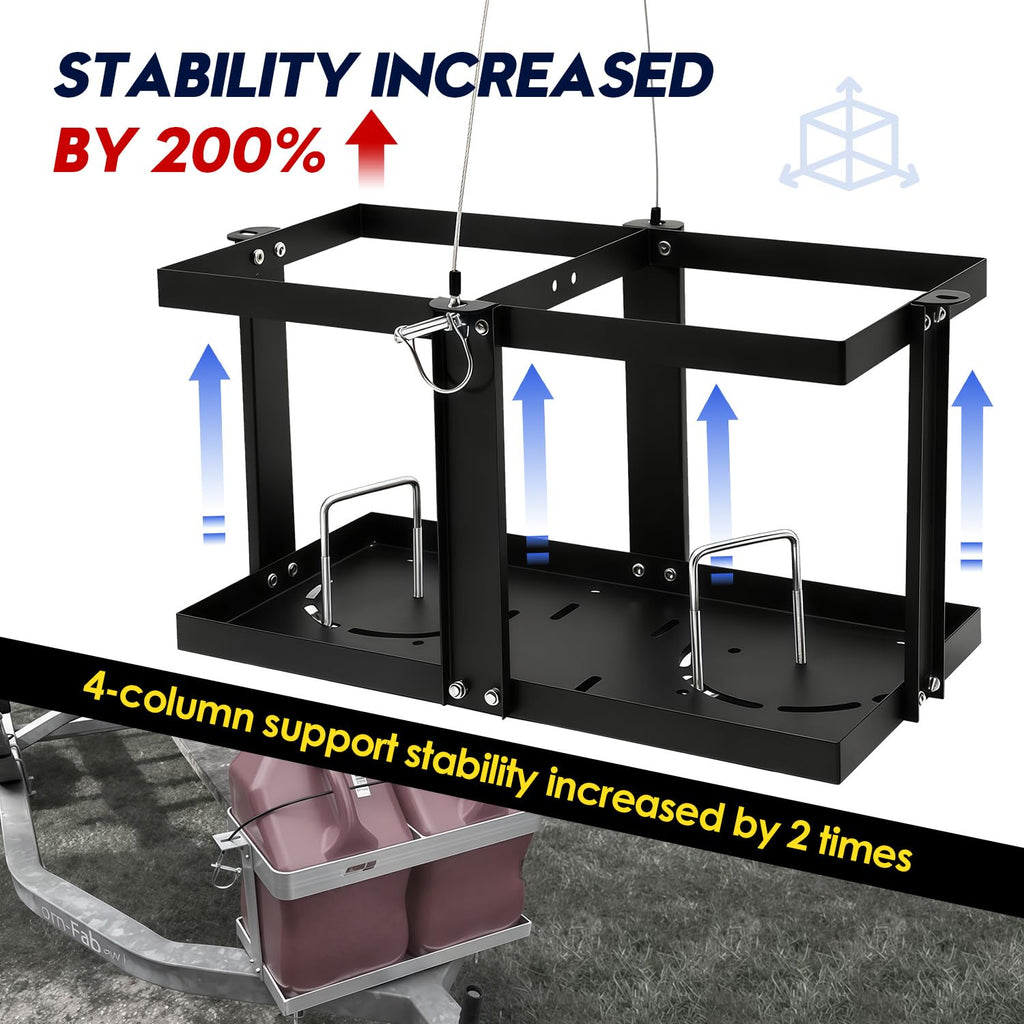Gas Can Holder with Locking Strap N3625