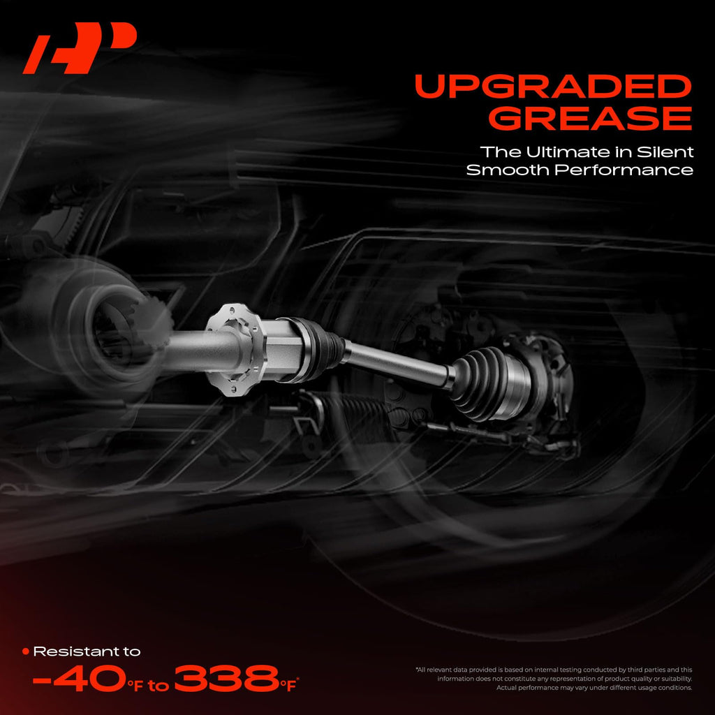 Set of 2 Front CV Axle Shaft Assembly S140