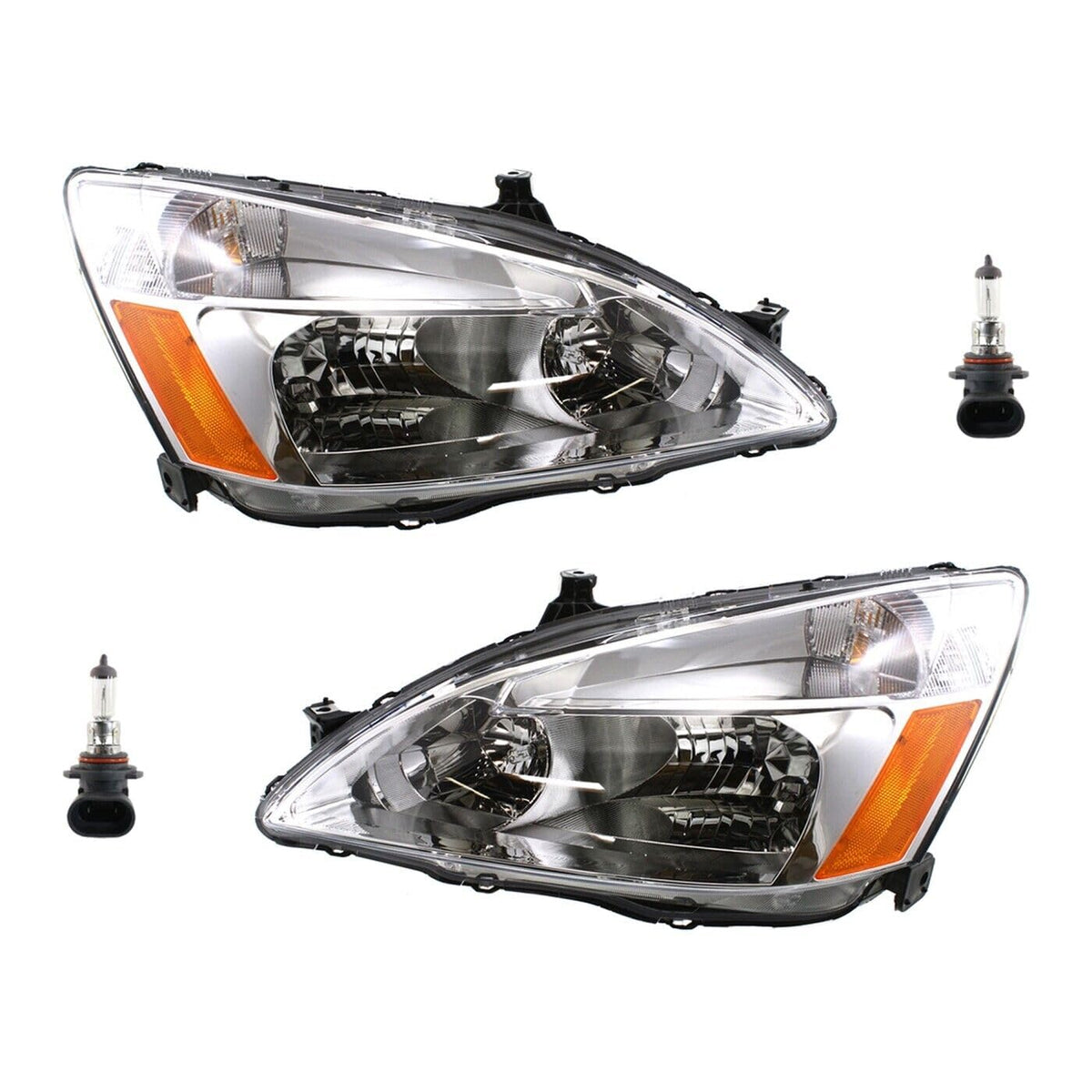Headlight Set Driver and Passenger Side Q967