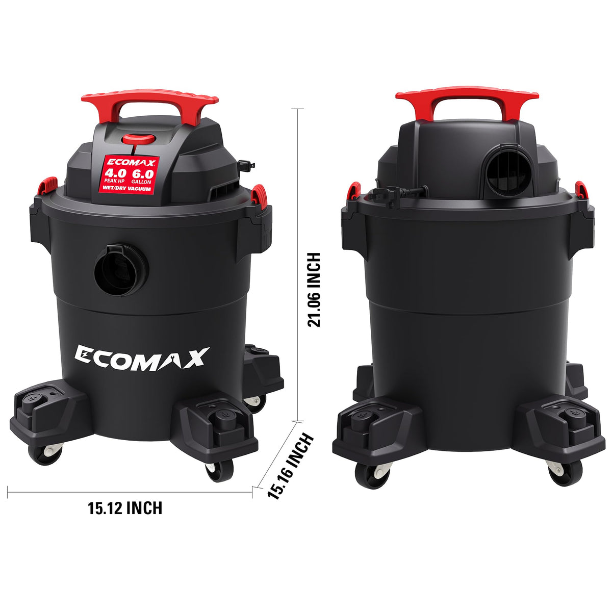 6 Gallon 4 HP Wet Dry Shop Vac A287