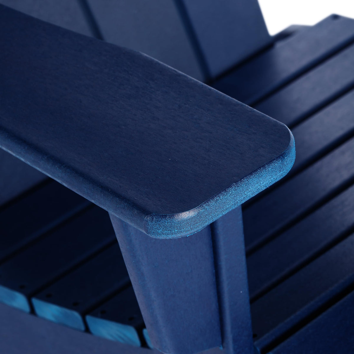 Navy Blue Poly Adirondack Chair Set of 2 C242