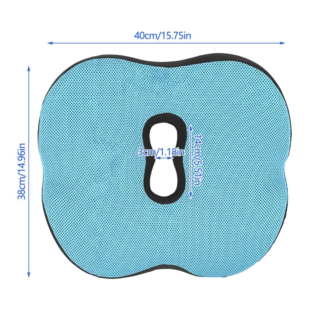 Booster Seat Cushion with Removable Washable Cover Grey W642178