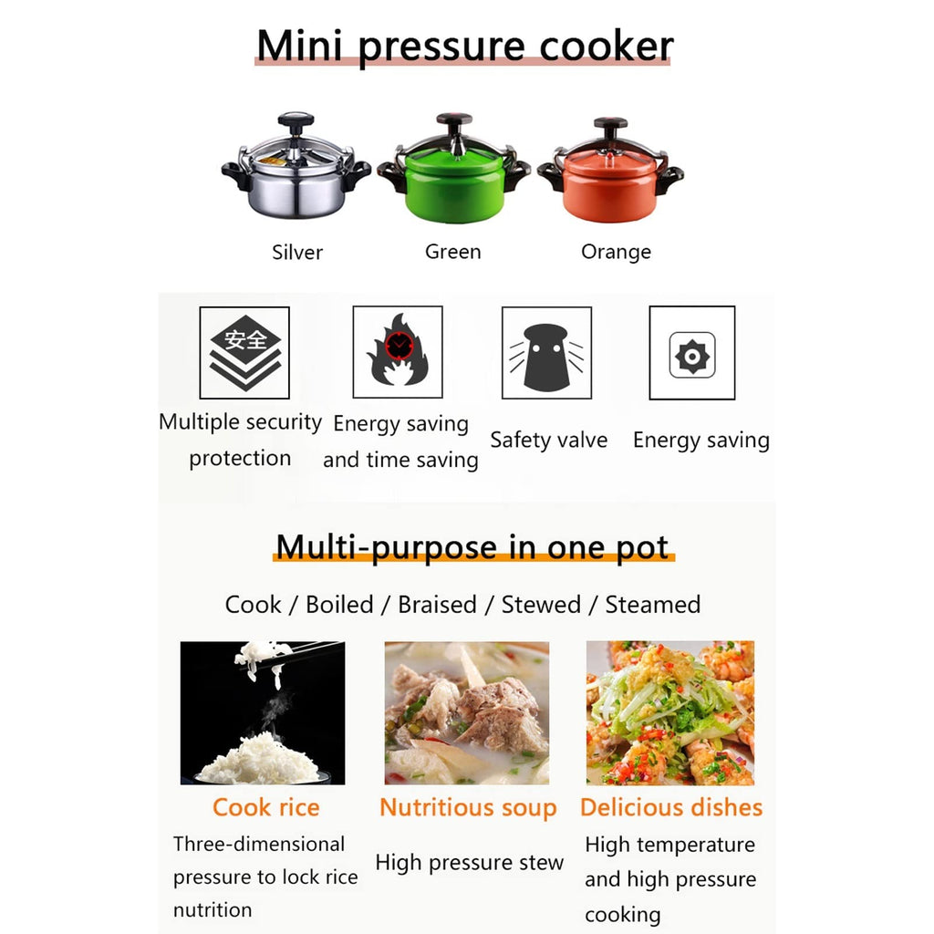2L Aluminum Pressure Cooker O9580