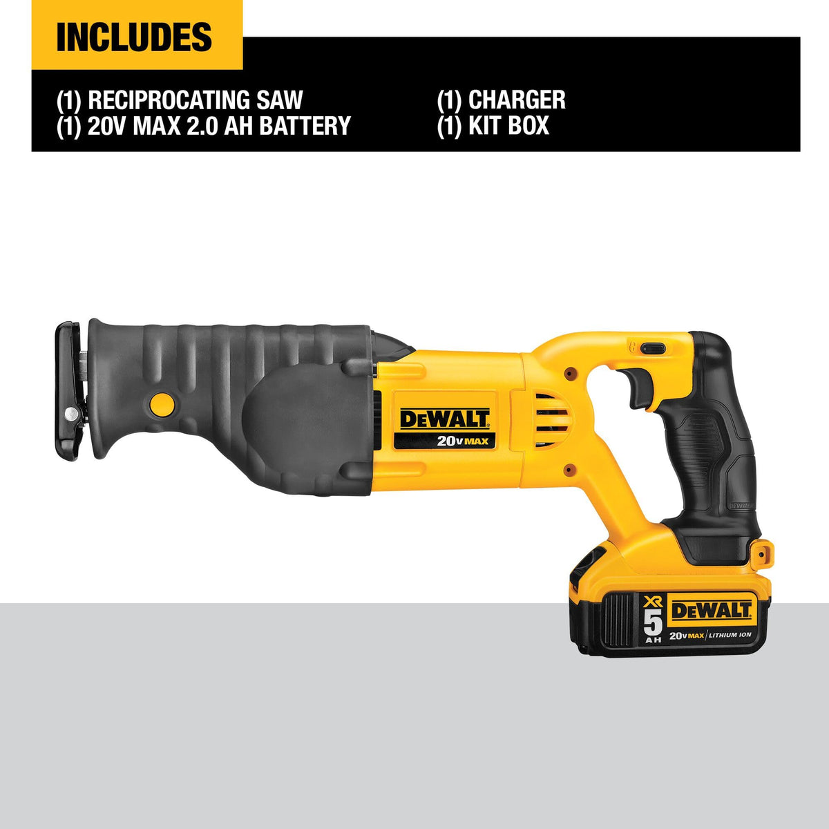 Cordless Reciprocating Saw with Battery and Charger F609