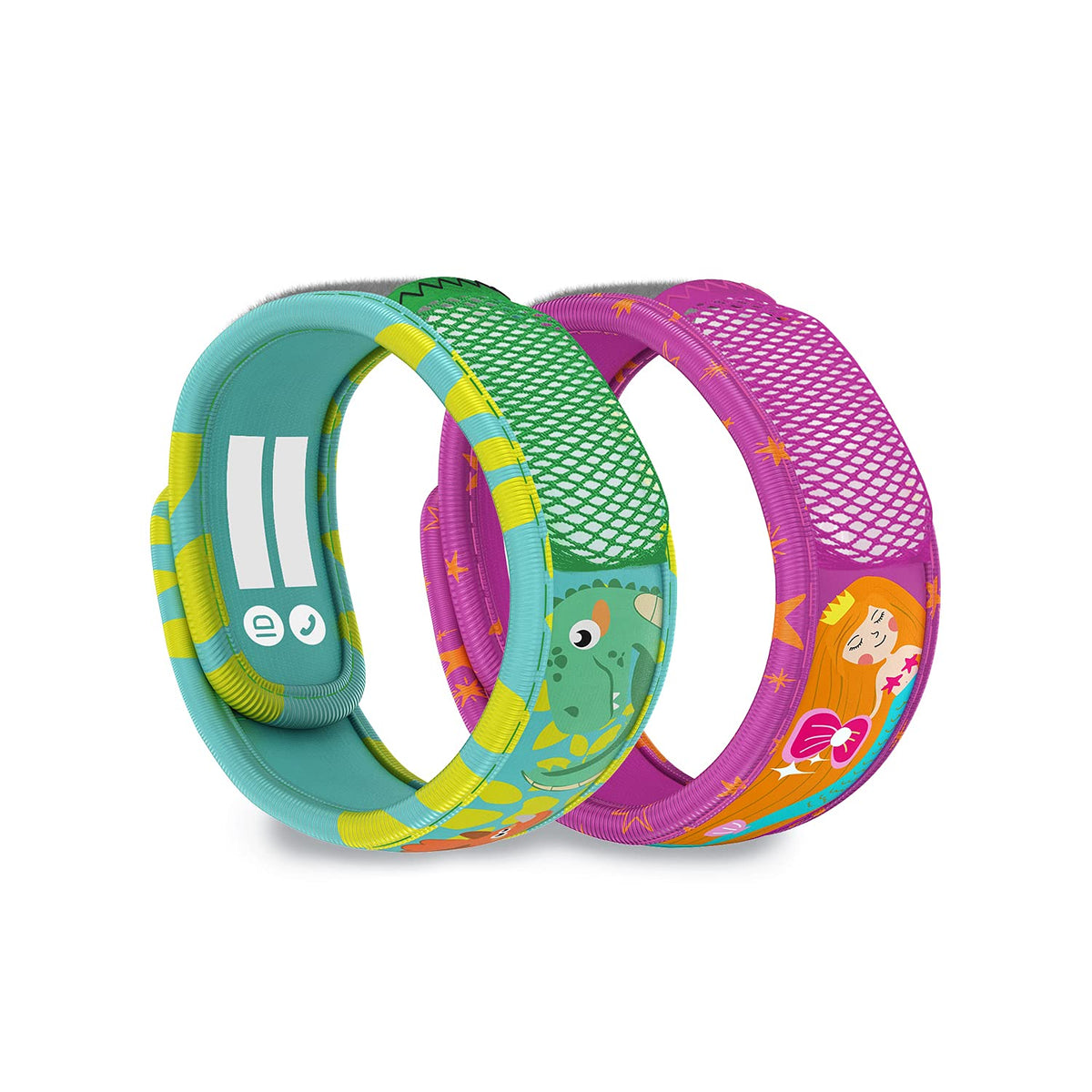 Mosquito Repellent Pack - 2 Kids Wristbands & 2 Refills A995