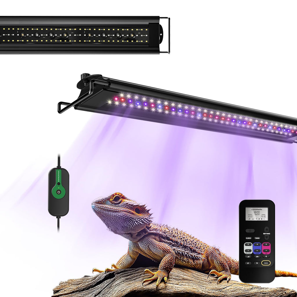 8-Inch UVB Reptile Light Fixture C343