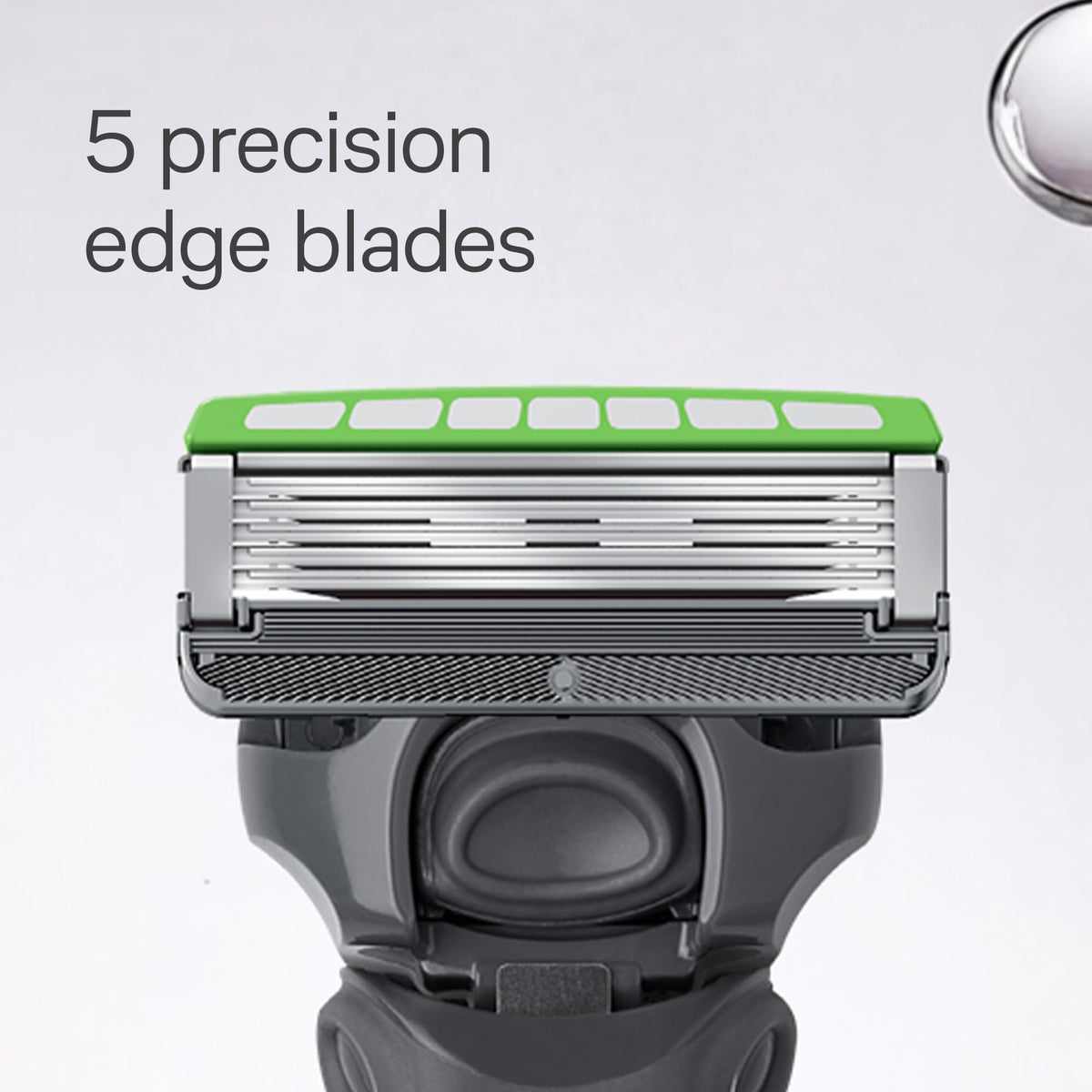 Sensitive 5-Blade Razors with 1 Handle & 3 Refills D613