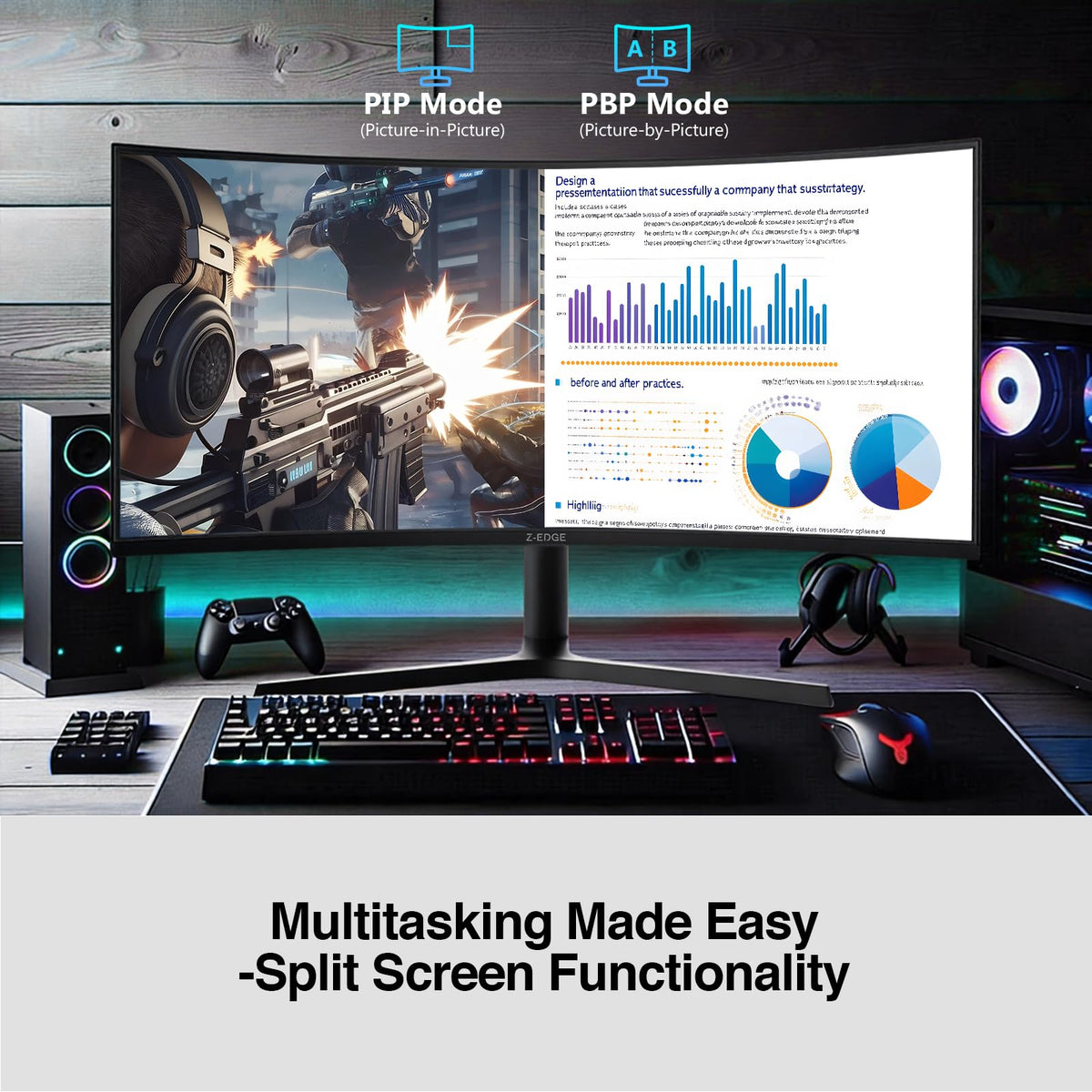 34 inch Curved Gaming Monitor K276