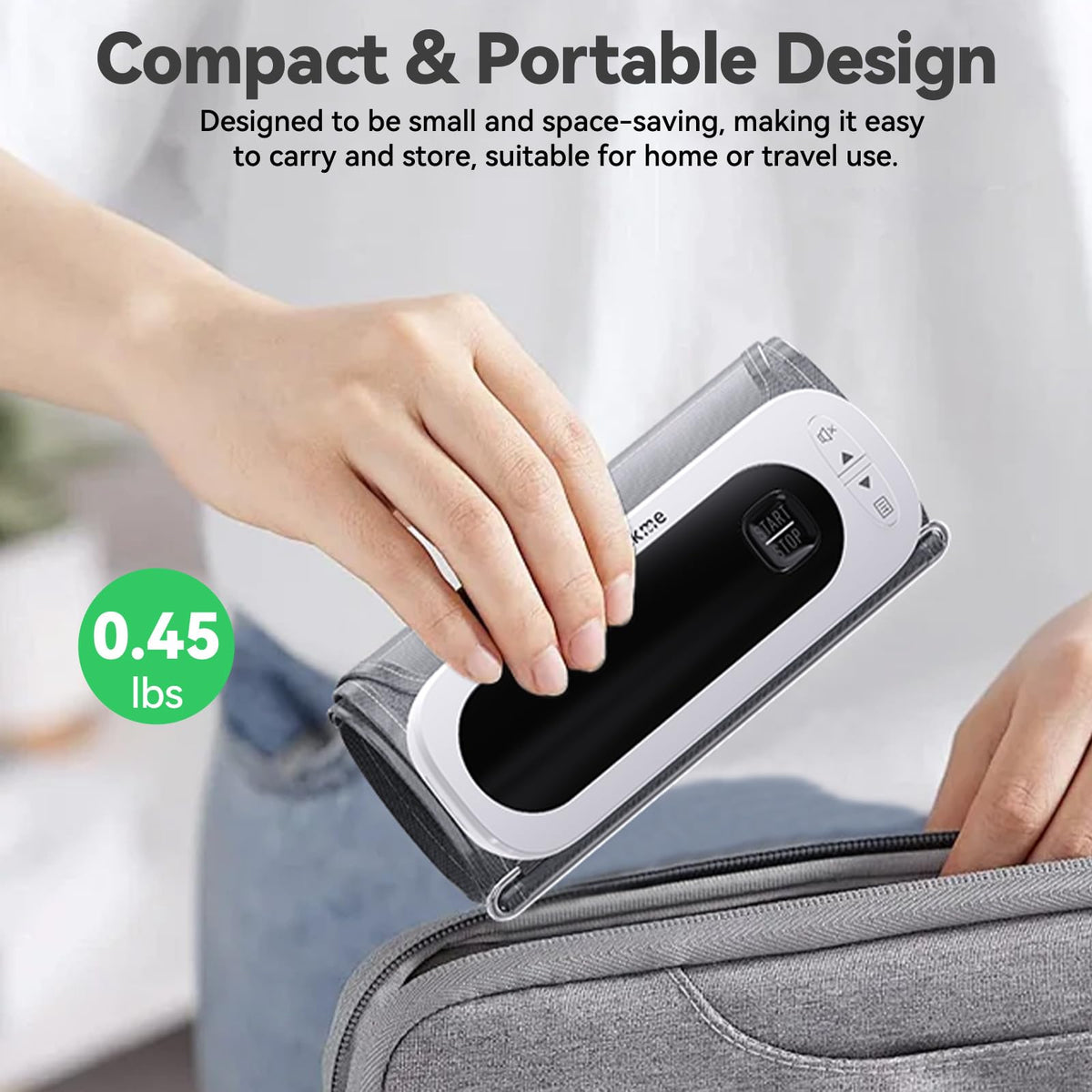 Rechargeable Automatic Upper Arm Blood Pressure Monitor T446