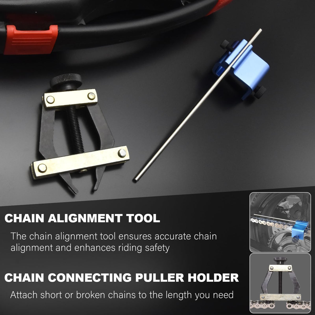 Motorcycle Chain Breaker Rivet Tool Kit W35647