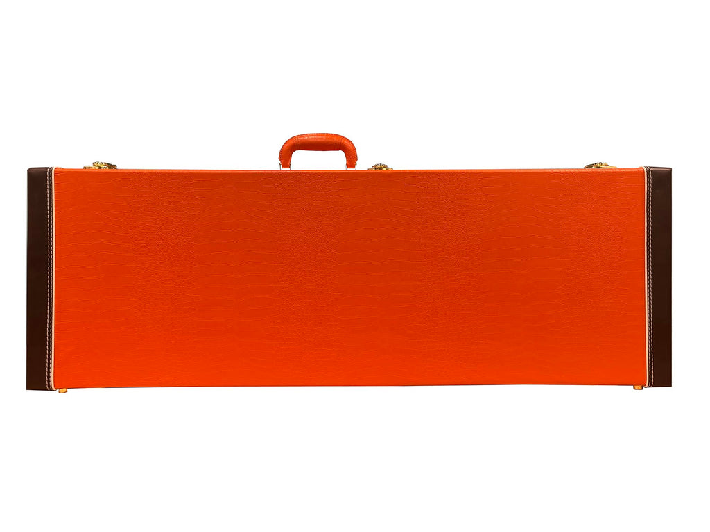 39" Electric Guitar Hard Case with Lockable Wood Frame and Plush Interior N974066
