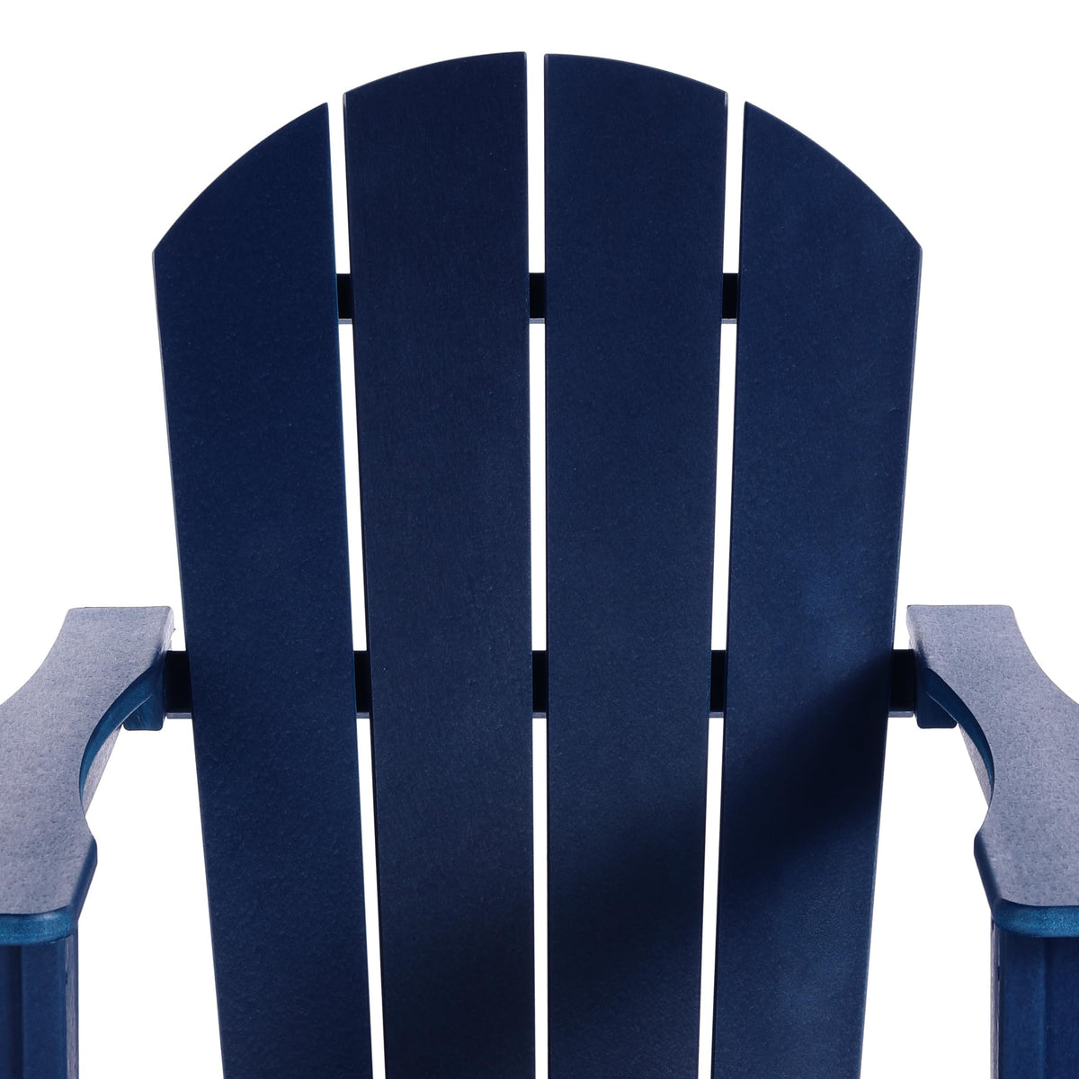 Navy Blue Poly Adirondack Chair Set of 2 C242