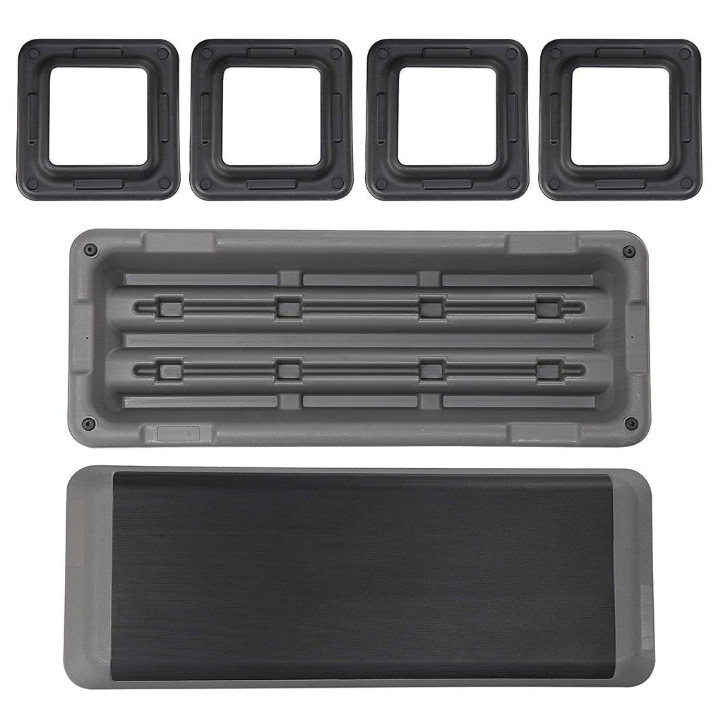43-inch Adjustable Aerobic Stepper with 4 Risers R2362