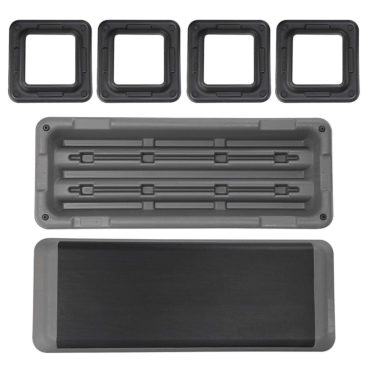 43-inch Adjustable Aerobic Stepper with 4 Risers R2362