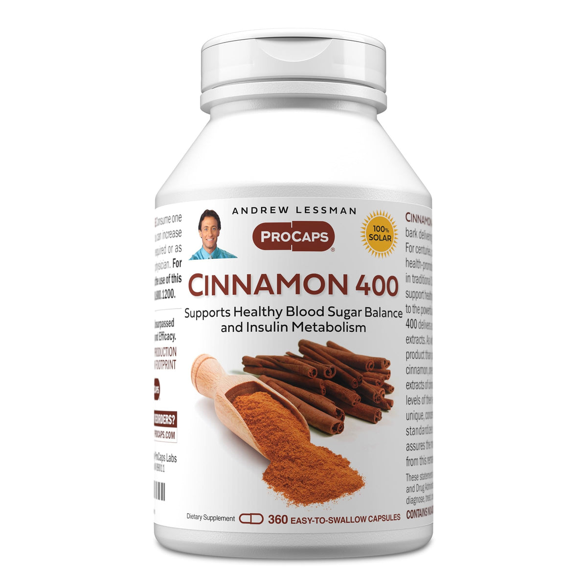 Cinnamon 400 mg 360 Capsules K379