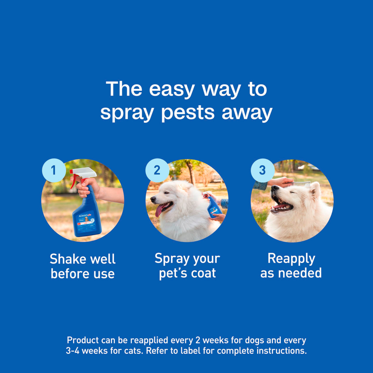 Flea and Tick Spray for Dogs & Cats 16 Fl Oz E5553