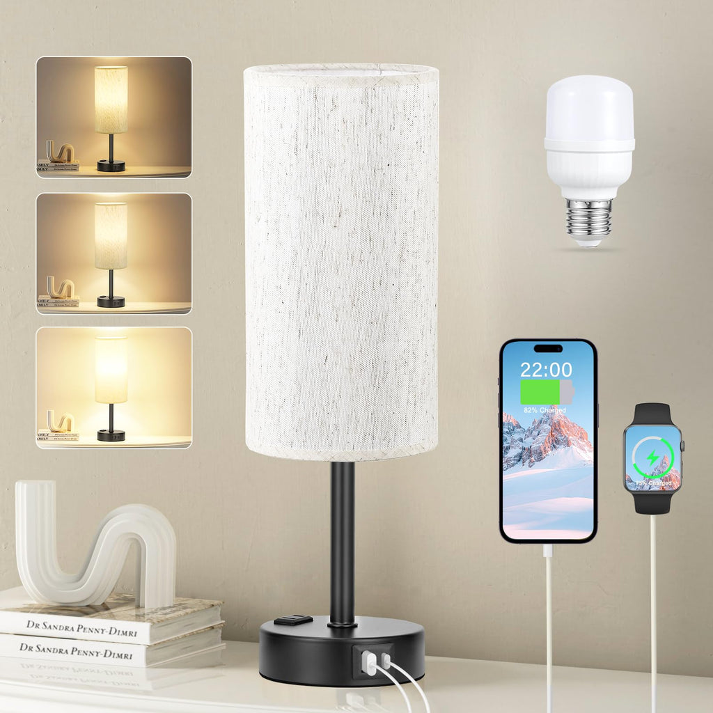 Turquoise Dimmable Touch Bedside Table Lamp Z7337