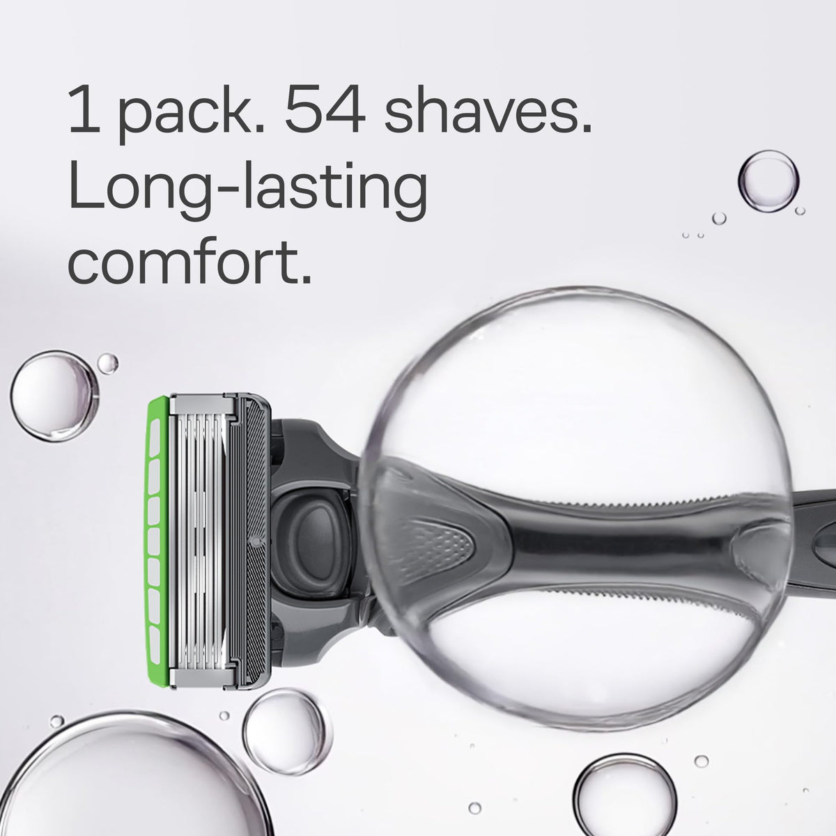Sensitive 5-Blade Razors with 1 Handle & 3 Refills D613