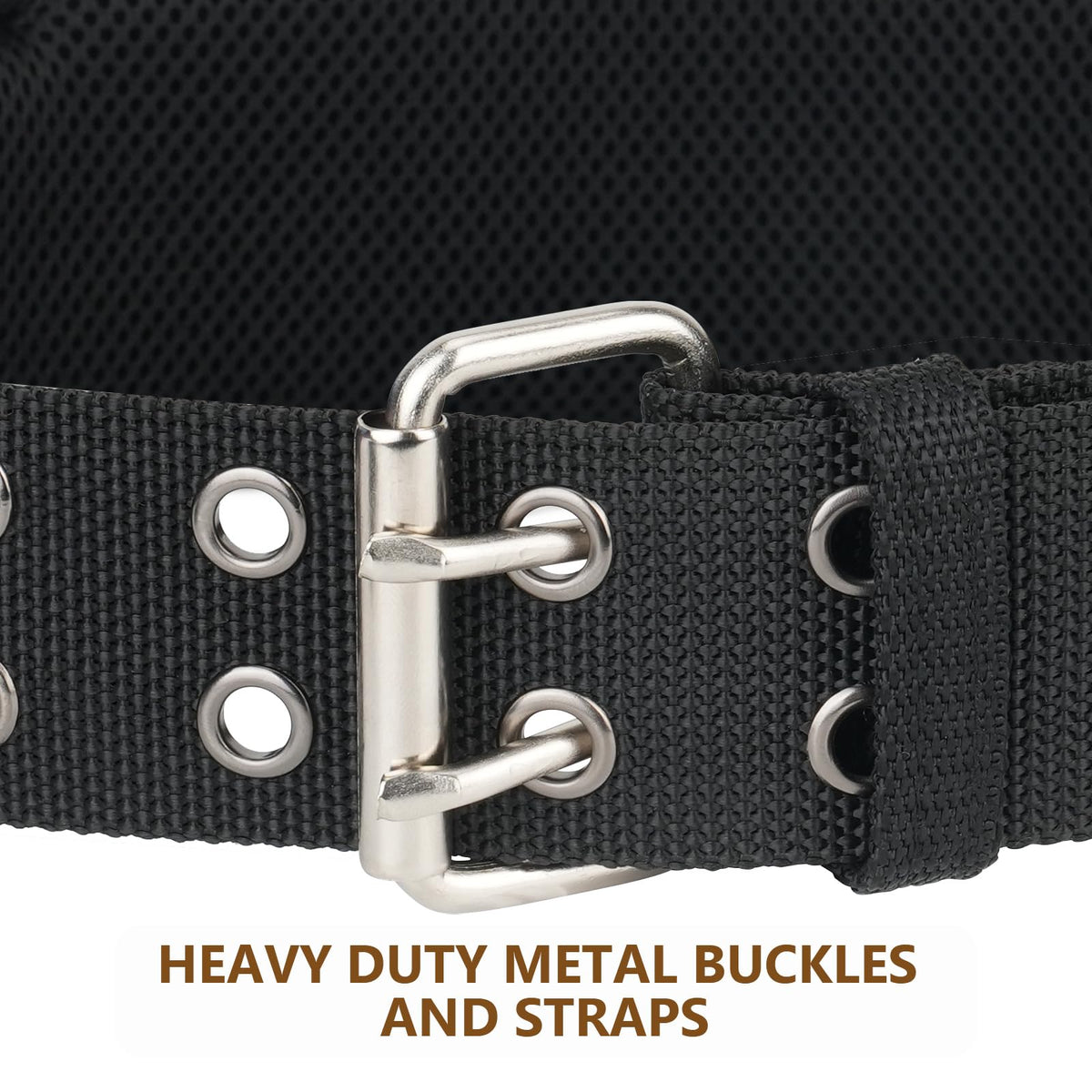 4-Inch Padded Heavy Duty Tool Belt with Suspenders T458814