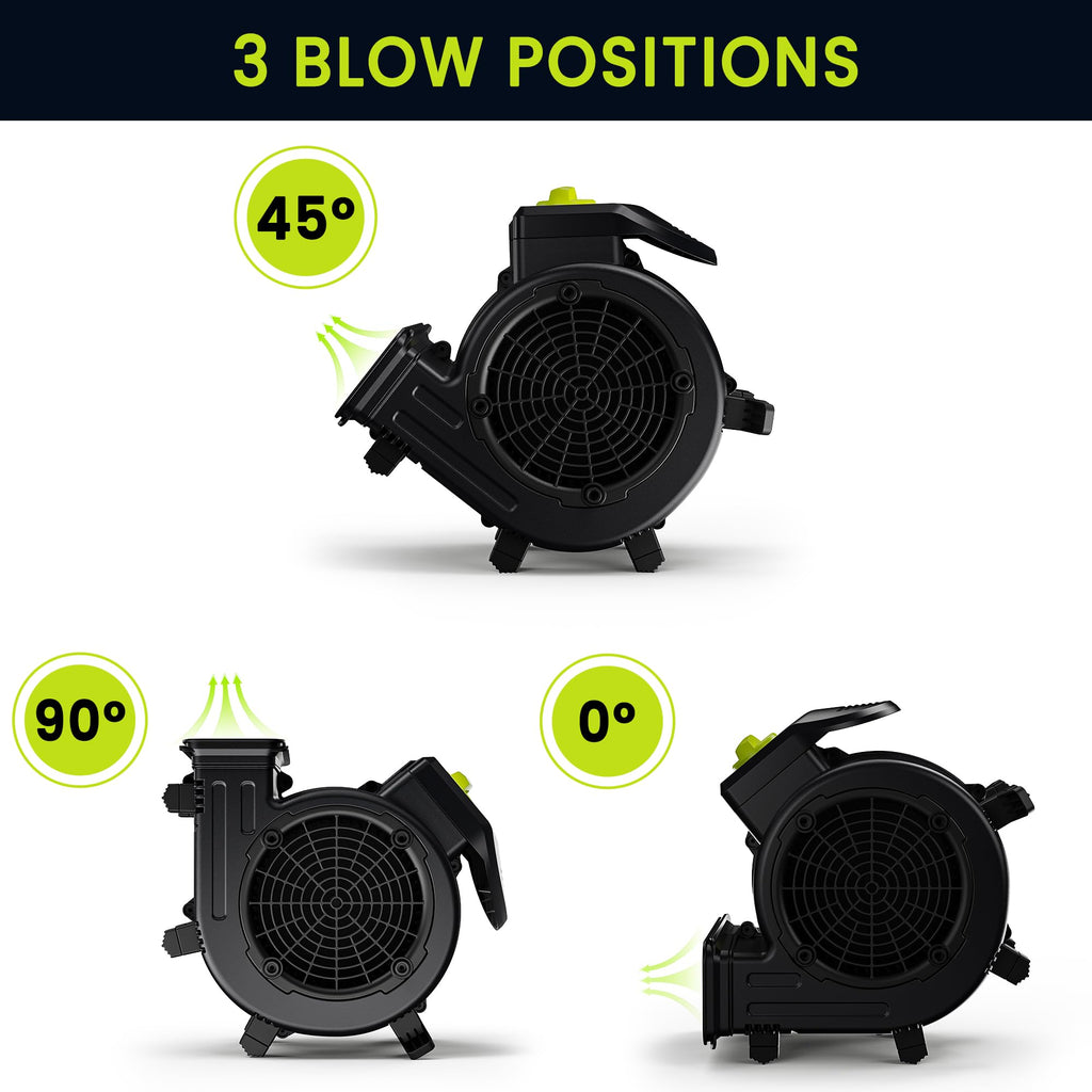 550 CFM Floor Dryer Blower Fan T6050