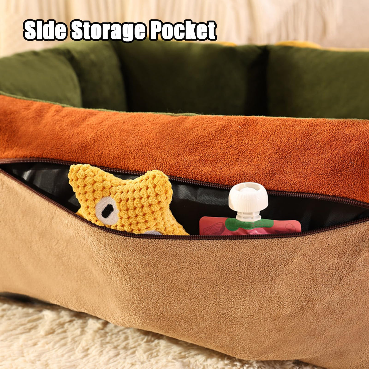 2-in-1 Dog Car Seat for Small Dogs T710