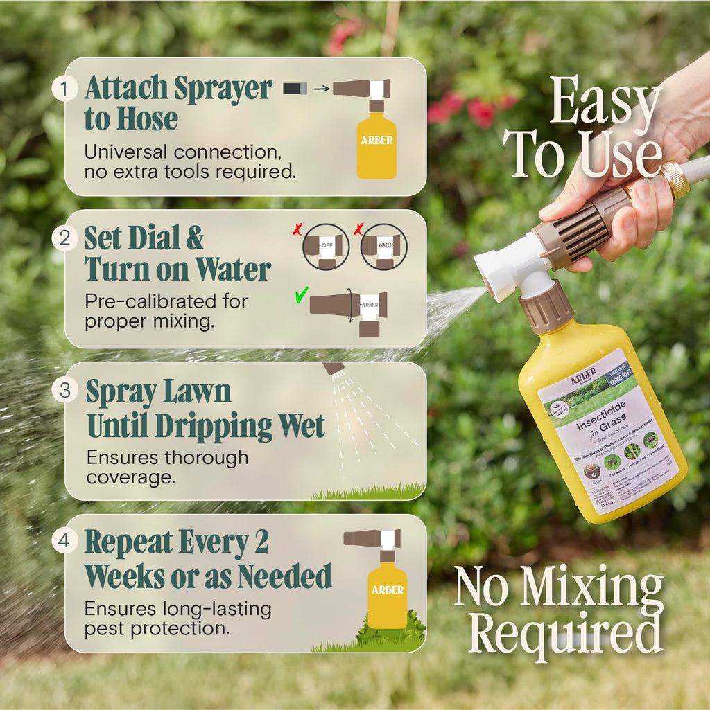 Organic Grub Killer & Lawn Insecticide 16 oz S3965