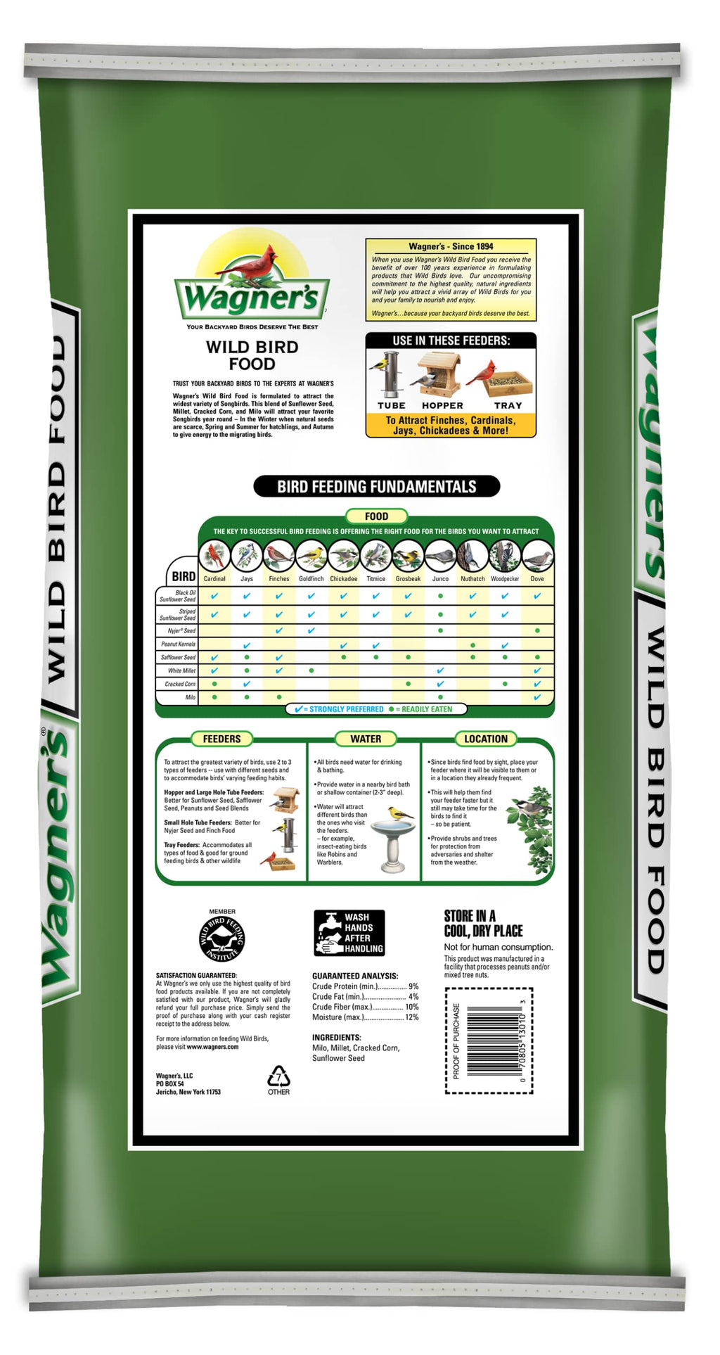 Wild Bird Food 30-Pound Bag I4449