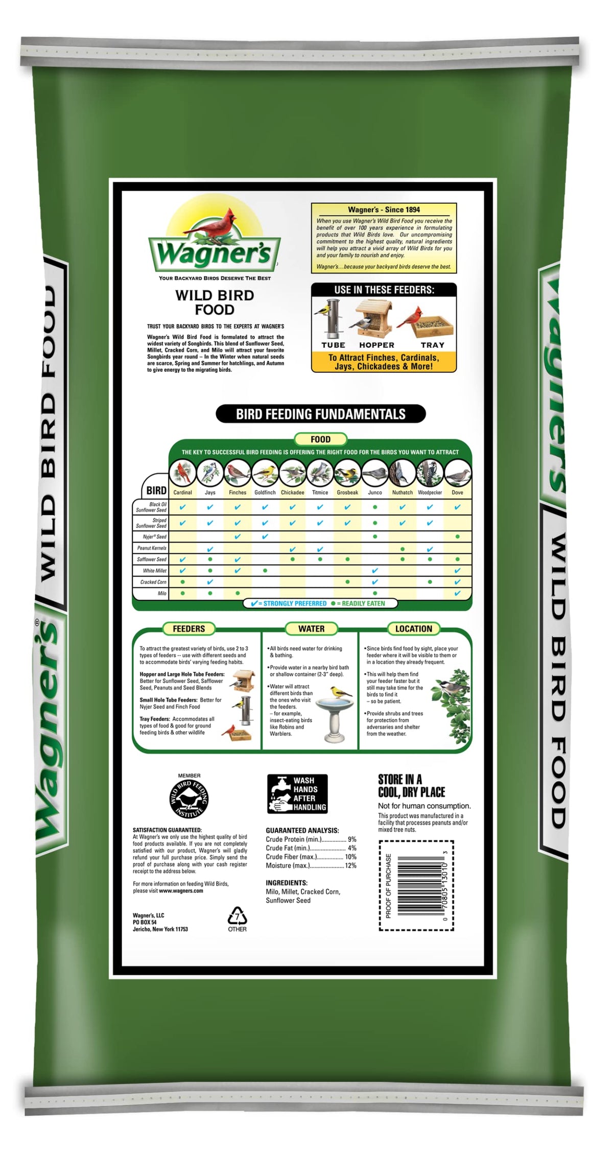 Wild Bird Food 30-Pound Bag I4449