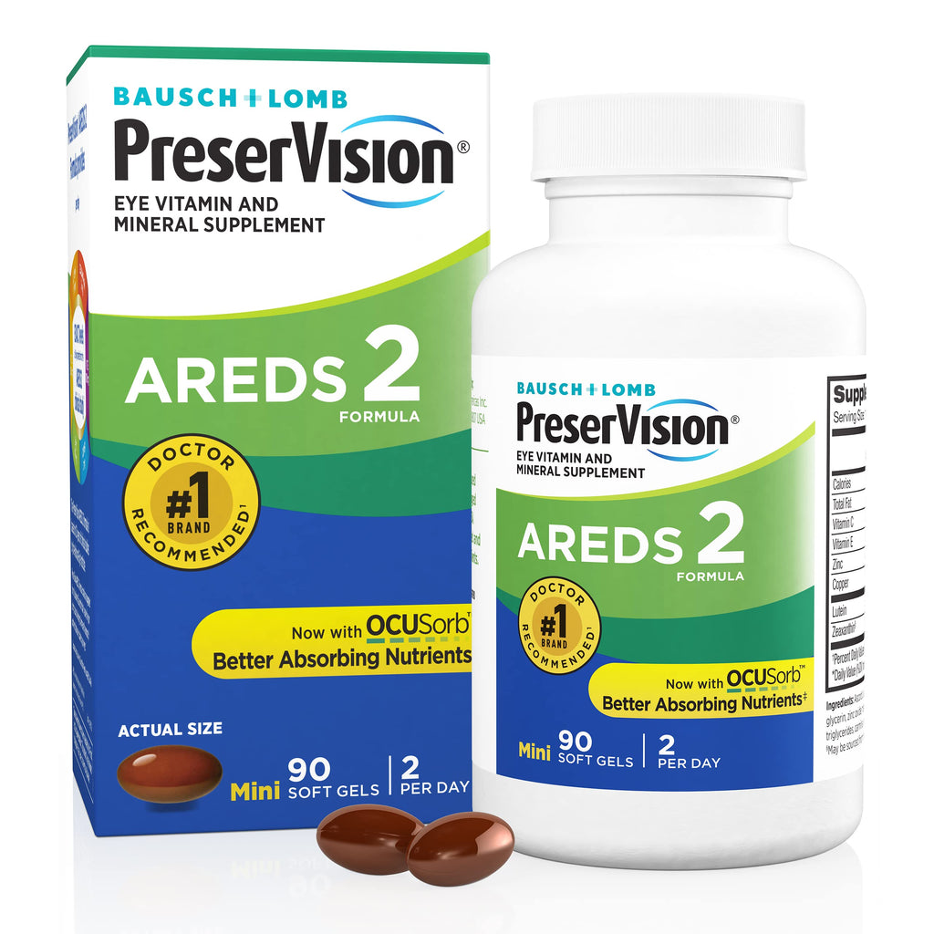Lutein Zeaxanthin Eye Vitamins 90 Softgels D856209