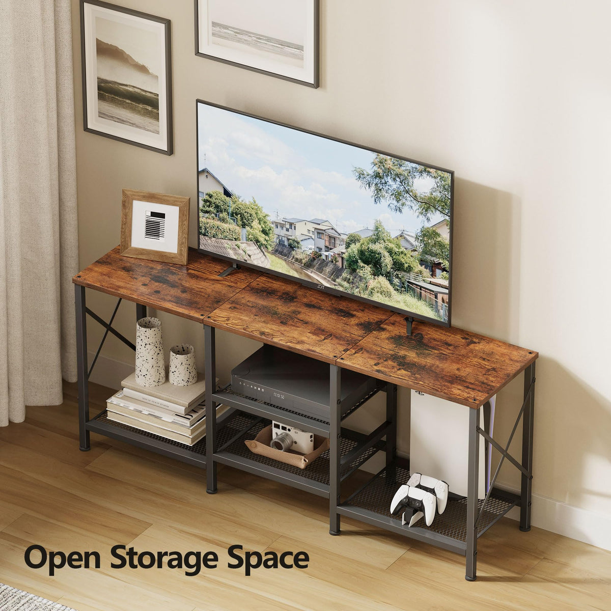 55 Inch 3-Tier TV Stand V433