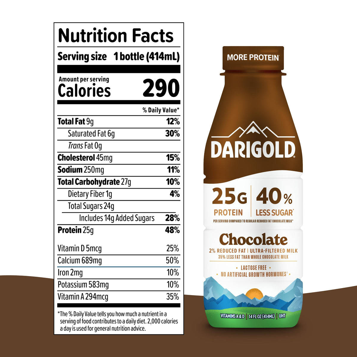 High Protein Chocolate Milk 14oz 12ct A850567