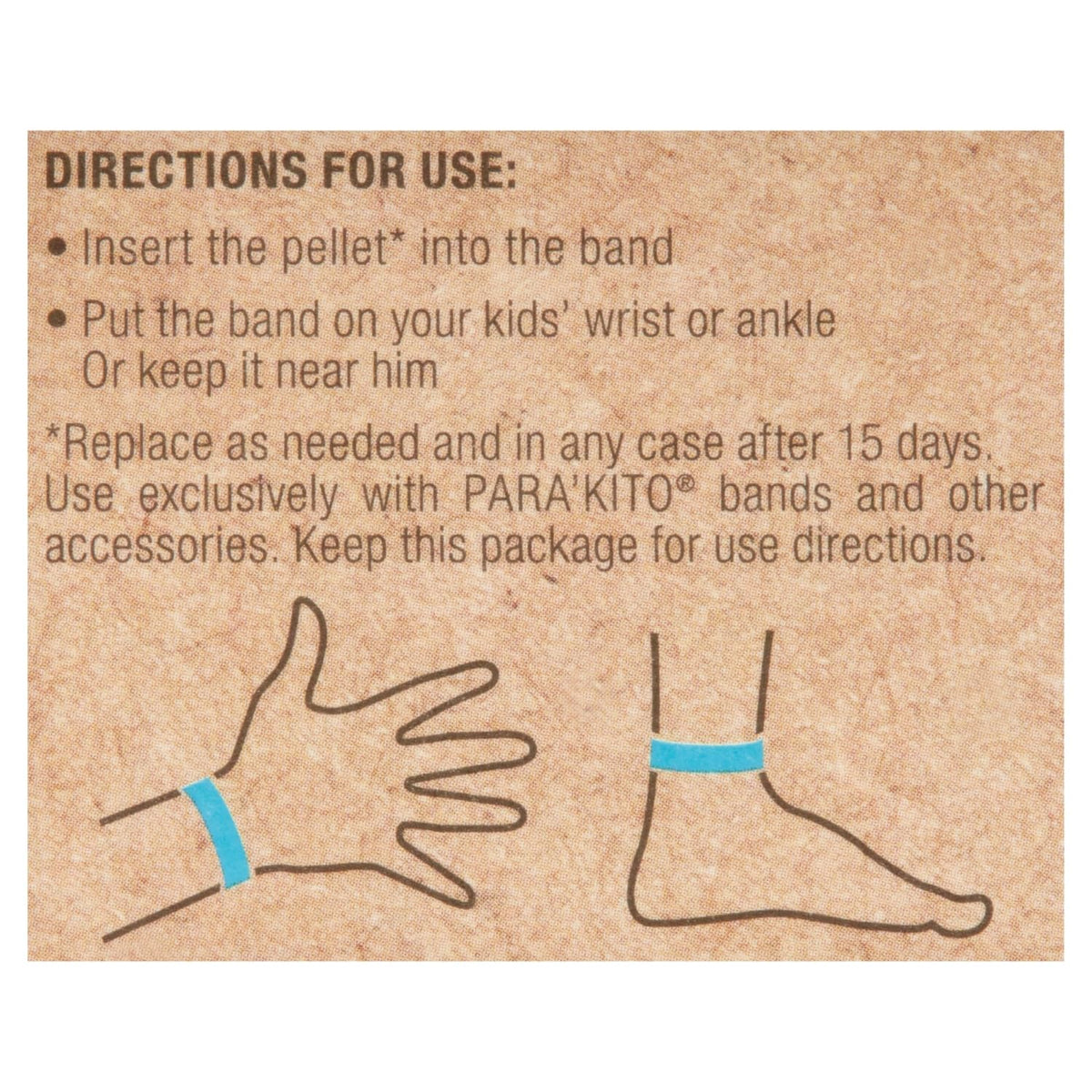 Mosquito Repellent Pack - 2 Kids Wristbands & 2 Refills A995