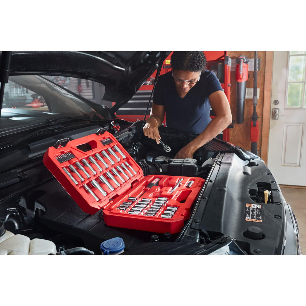 Mechanics Tool Set, 3/8 Inch Drive, 61 Piece B3139