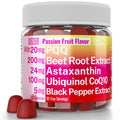 Ubiquinol CoQ10 PQQ Astaxanthin Beets Gummies P106