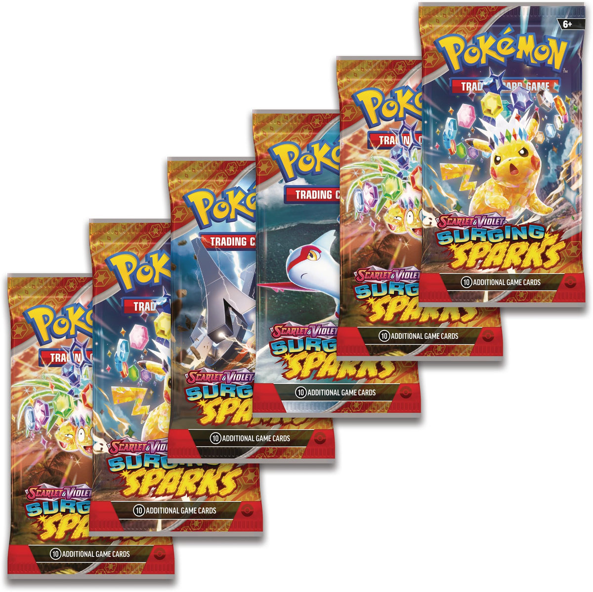 Pokémon TCG 6 Booster Packs O955192