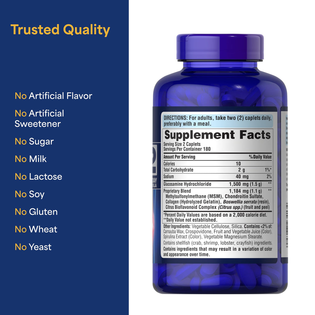 Glucosamine Chondroitin MSM 360 Coated Tablets K69216