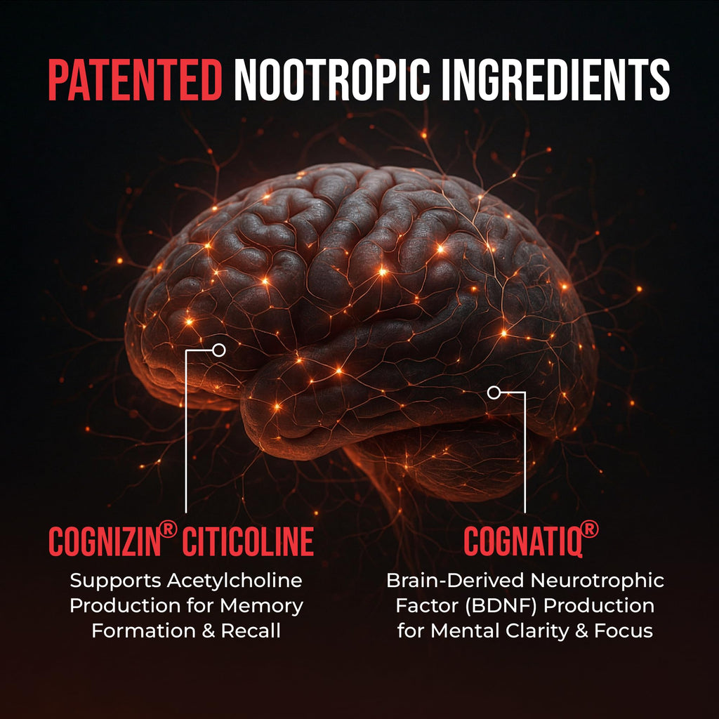 90 Capsules Nootropic Brain Supplement T8950
