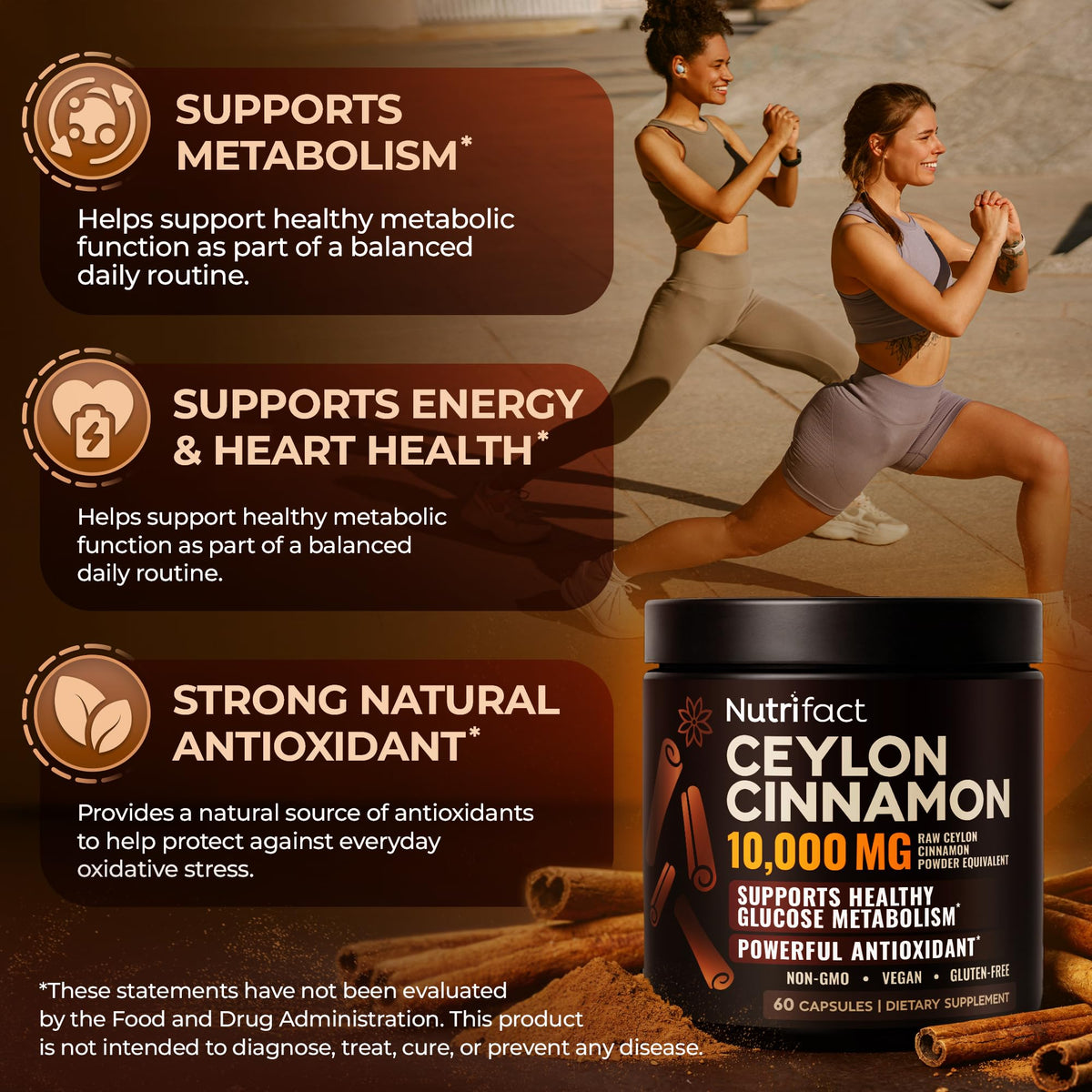 Cinnamon Capsules 500mg 60 Caps G226341