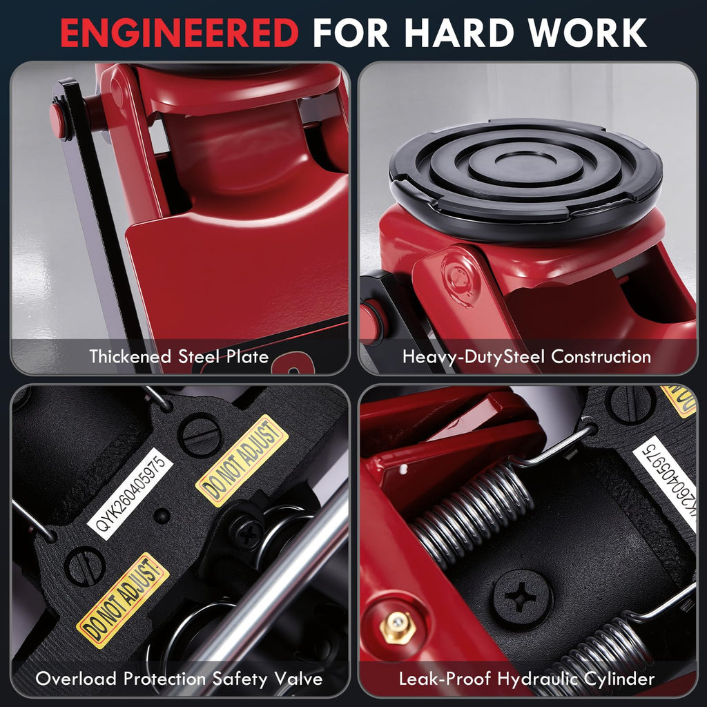 3 Ton Low Profile Hydraulic Floor Jack O122